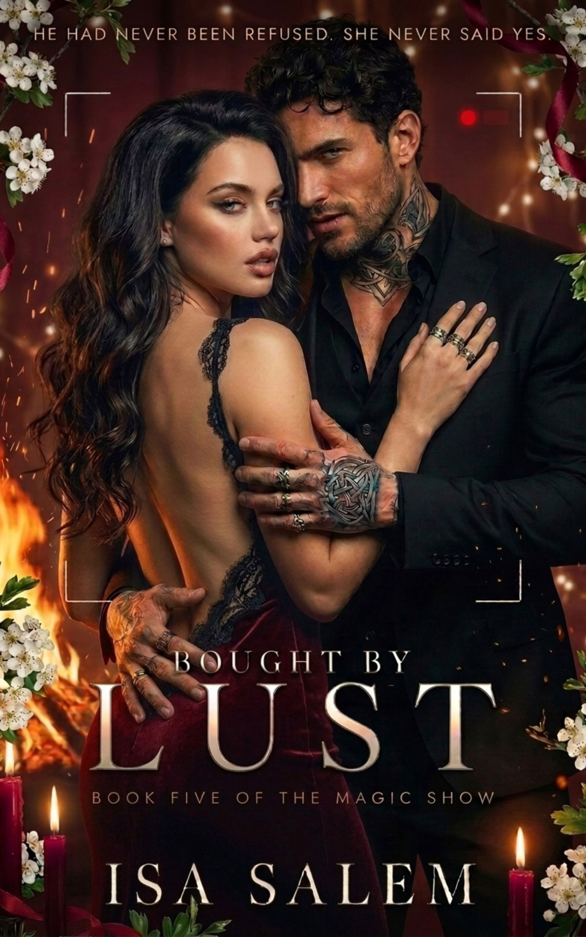 Cover of Bought by Lust by Isa Salem