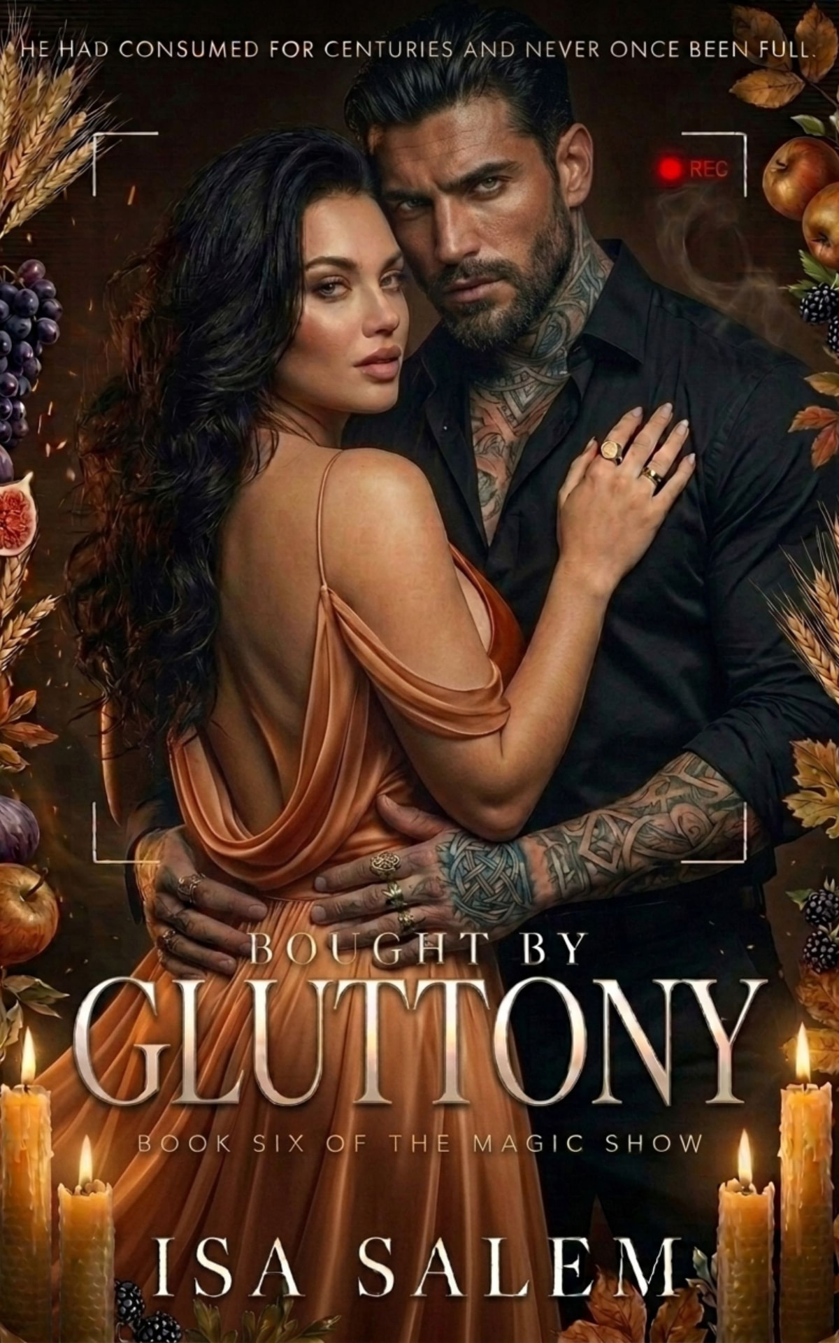 Cover of Bought by Gluttony by Isa Salem